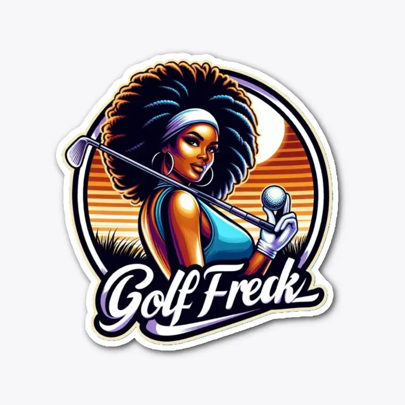 GOLF FREAKS BLACK WOMEN'S CLOTHING 