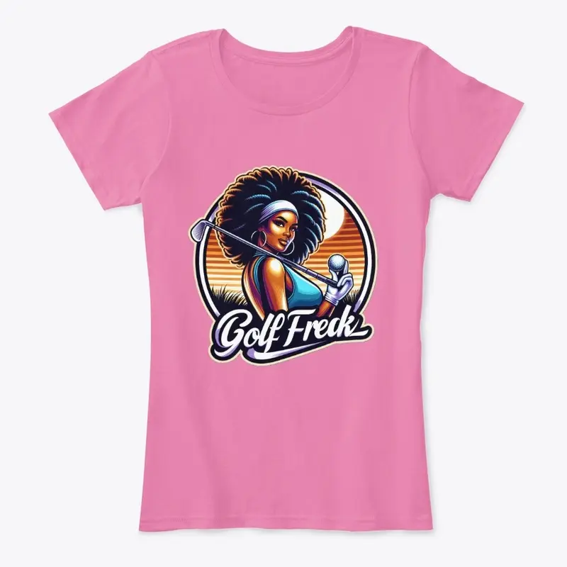 GOLF FREAKS BLACK WOMEN'S CLOTHING 